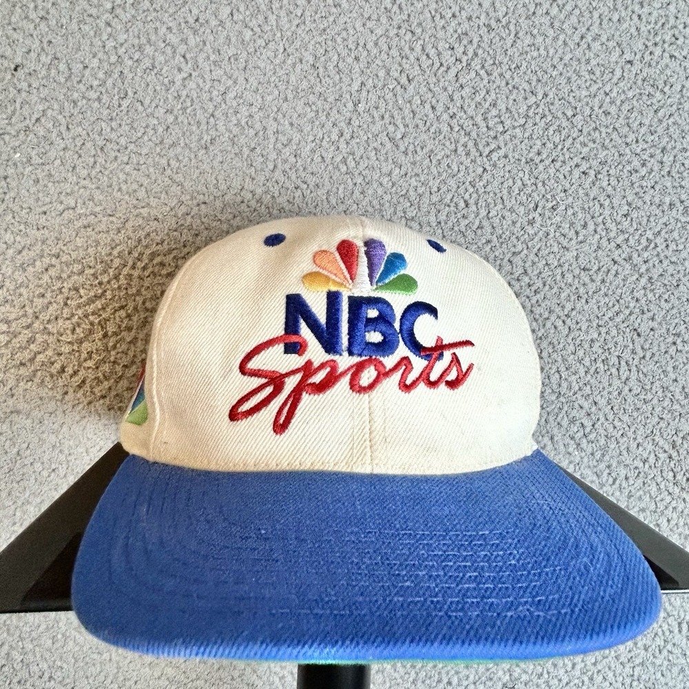 Vintage 1996 NBC Sports Snapback Hat Sports Specialties Cap
